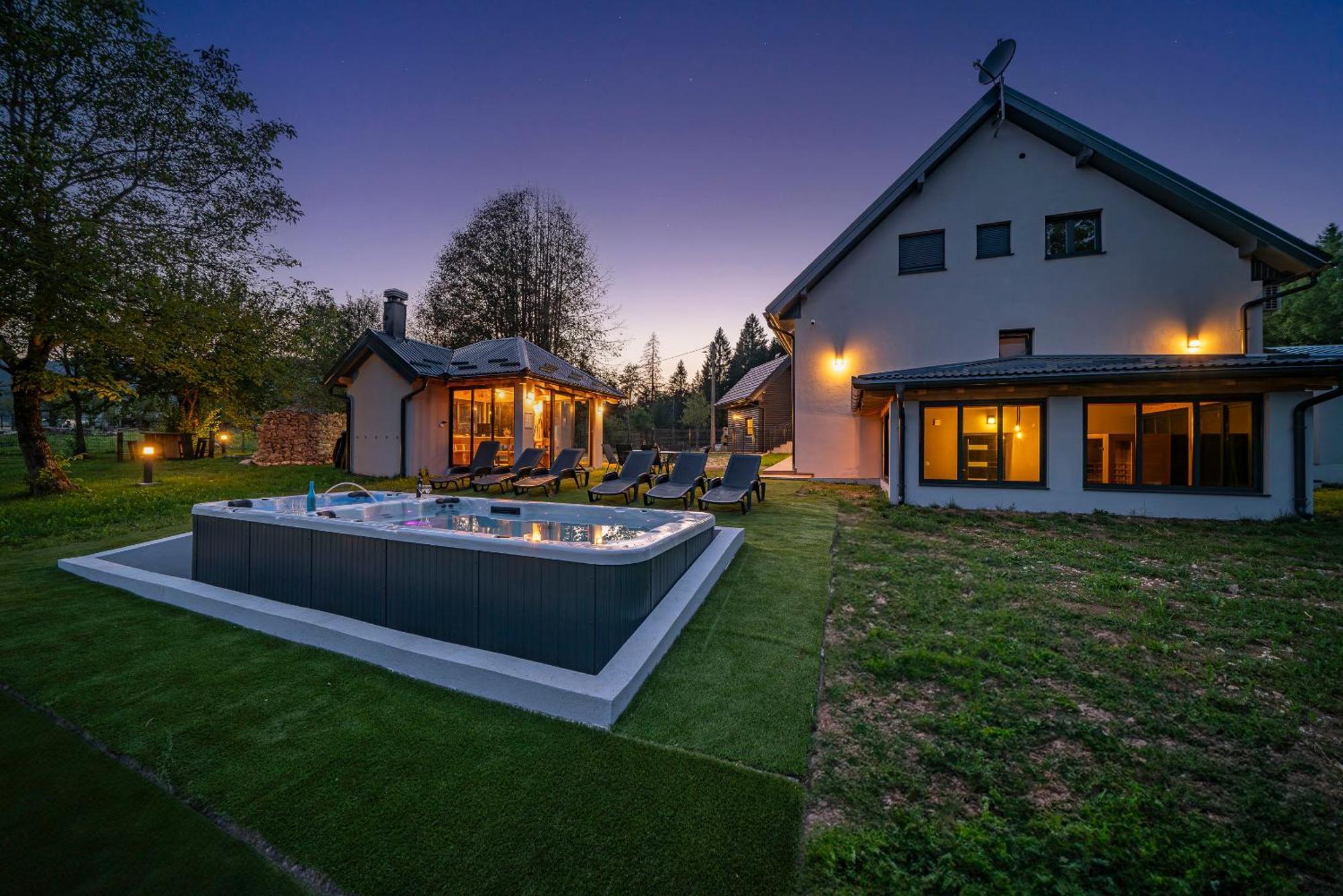 Вілла Plitvice House Angelina Saborsko Екстер'єр фото